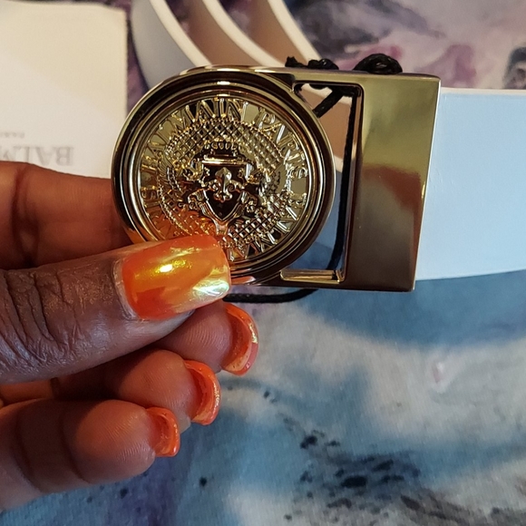Balmain Leather Belt - Picture 3 of 10